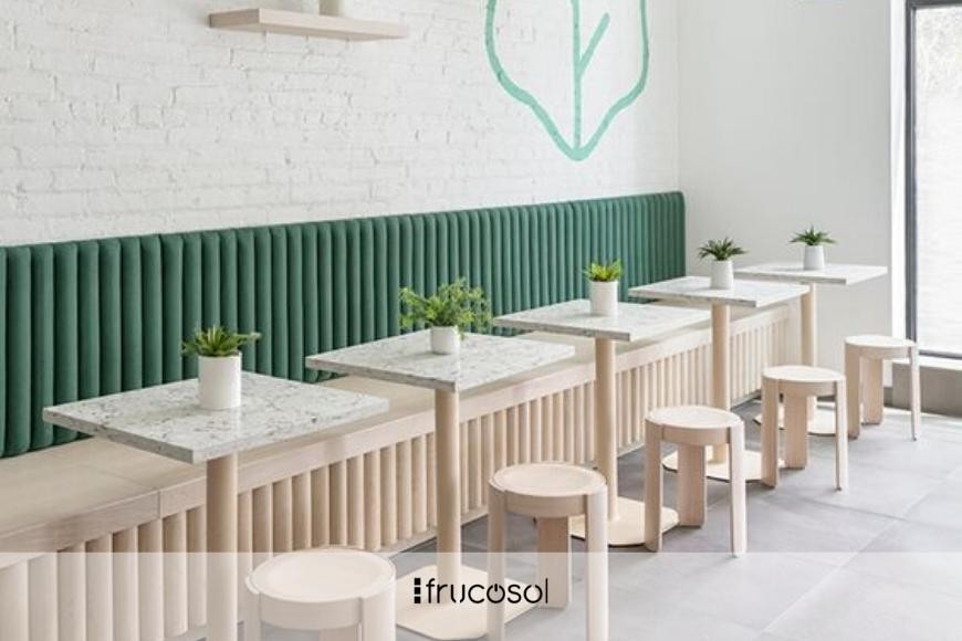 Consejos diseño de interiores para restaurantes y cafés.